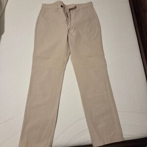 Men's Classic Straight Chino Pants in Light Khaki